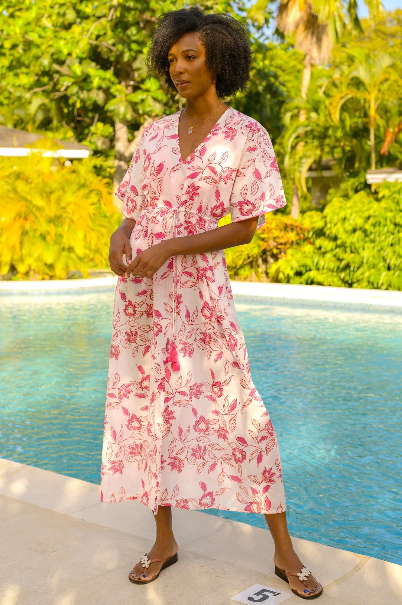 Amelia Kaftan | Waterlily Pink