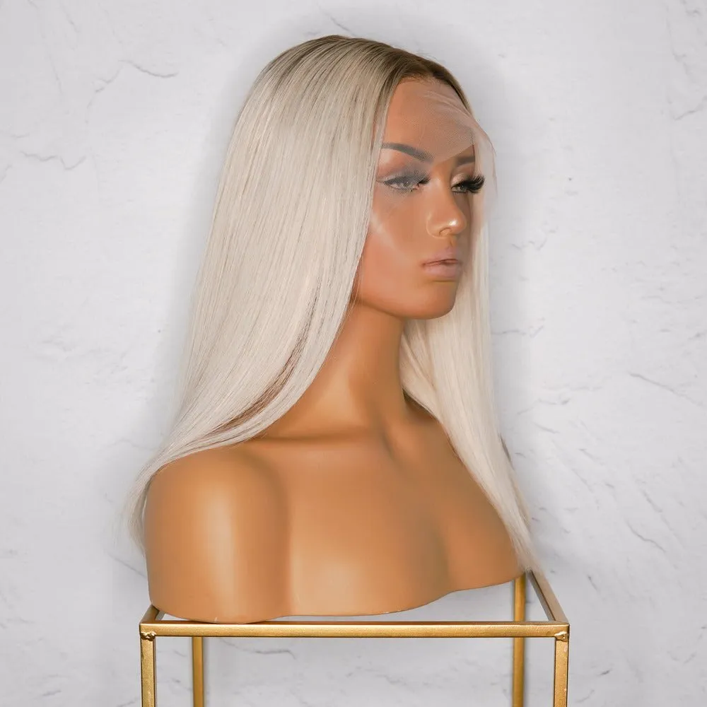 BRONTE Blonde Human Hair Lace Front Wig