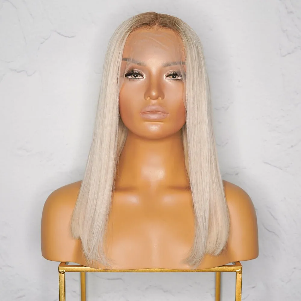 BRONTE Blonde Human Hair Lace Front Wig