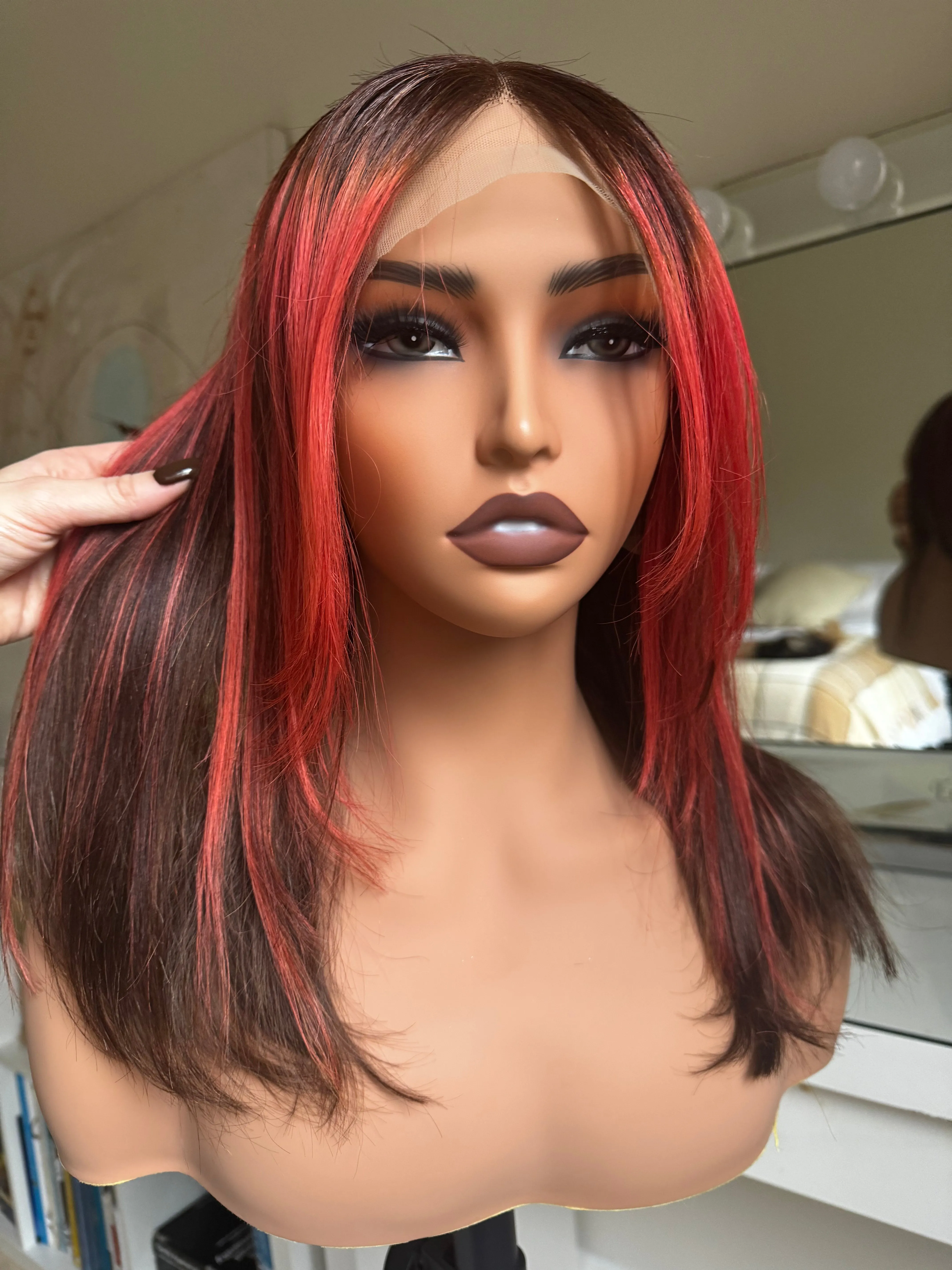 CAMERON 13x4 Human Hair Lace Front Wig **READY TO SHIP**