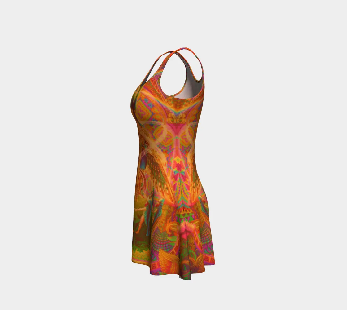 DEATH BY ASTONISHMENT | FLARE DRESS | SALVIADROID