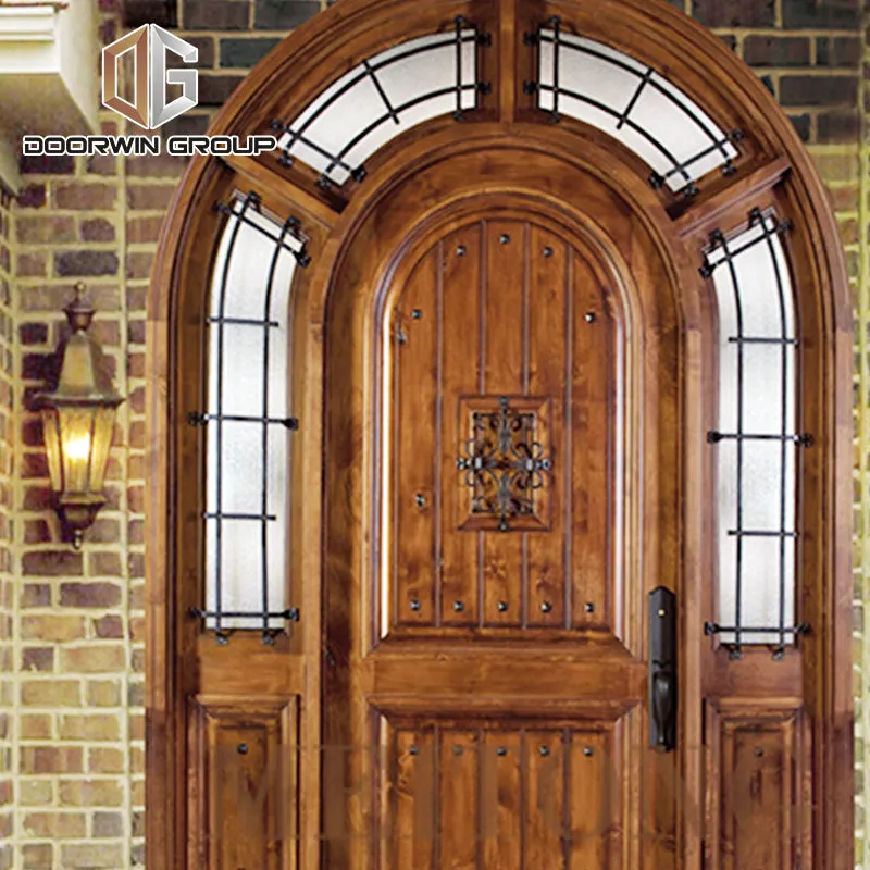 Doorwin 2021Factory hot sale front door with sidelights side windows panel