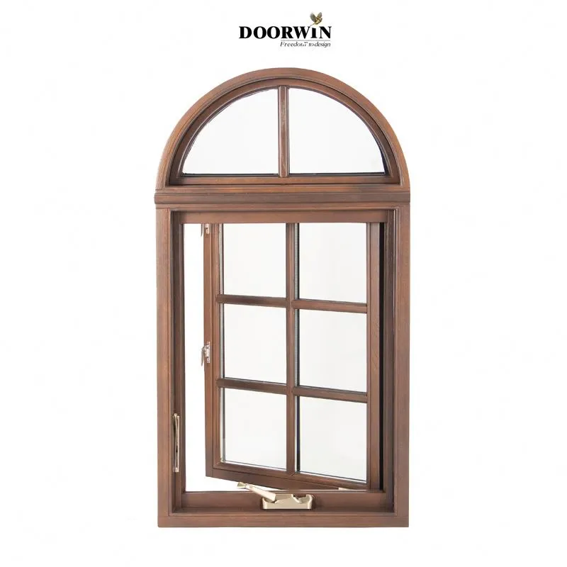 Doorwin 2021Organ Screen Hot Sale 48 x 60 Atlanta Cottage Canada Discount Cheap Double Glass Crank Casement Windows