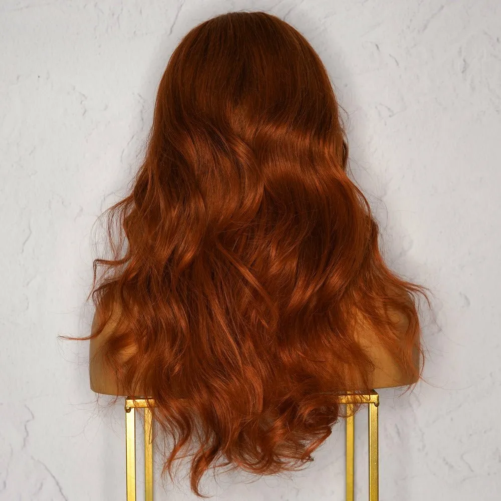 ERIKA Ginger Human Hair Lace Front Wig