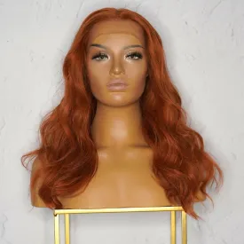 ERIKA Ginger Human Hair Lace Front Wig