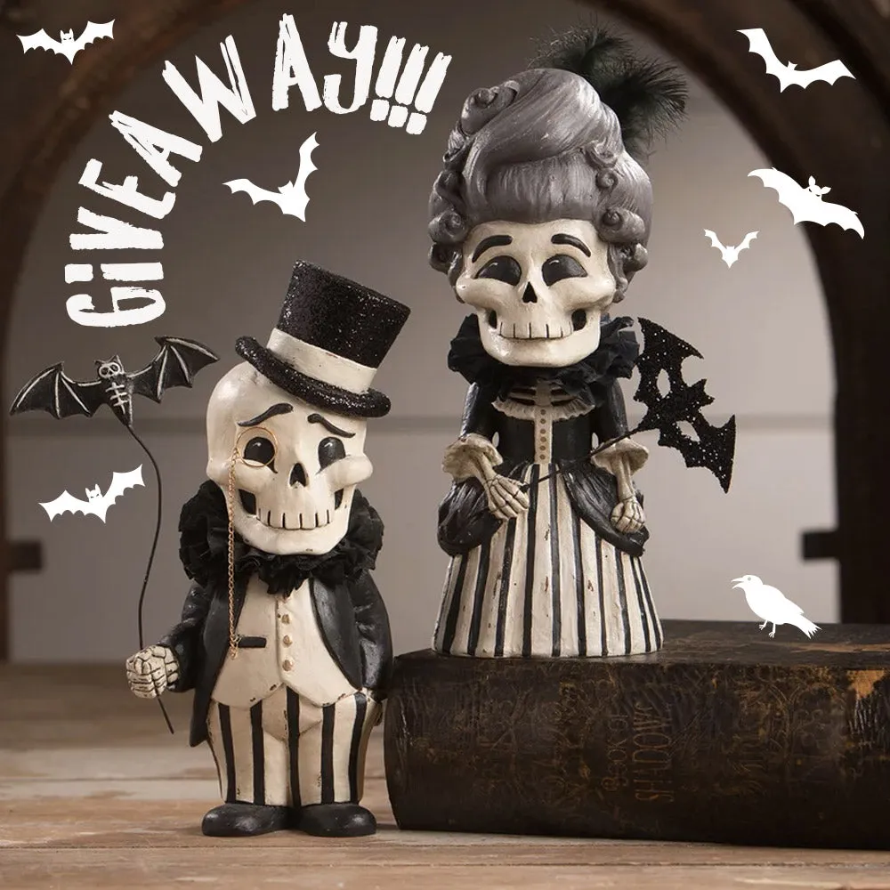 GIVEAWAY - Dapper Desmond Skelly and Divine Desiree Skelly