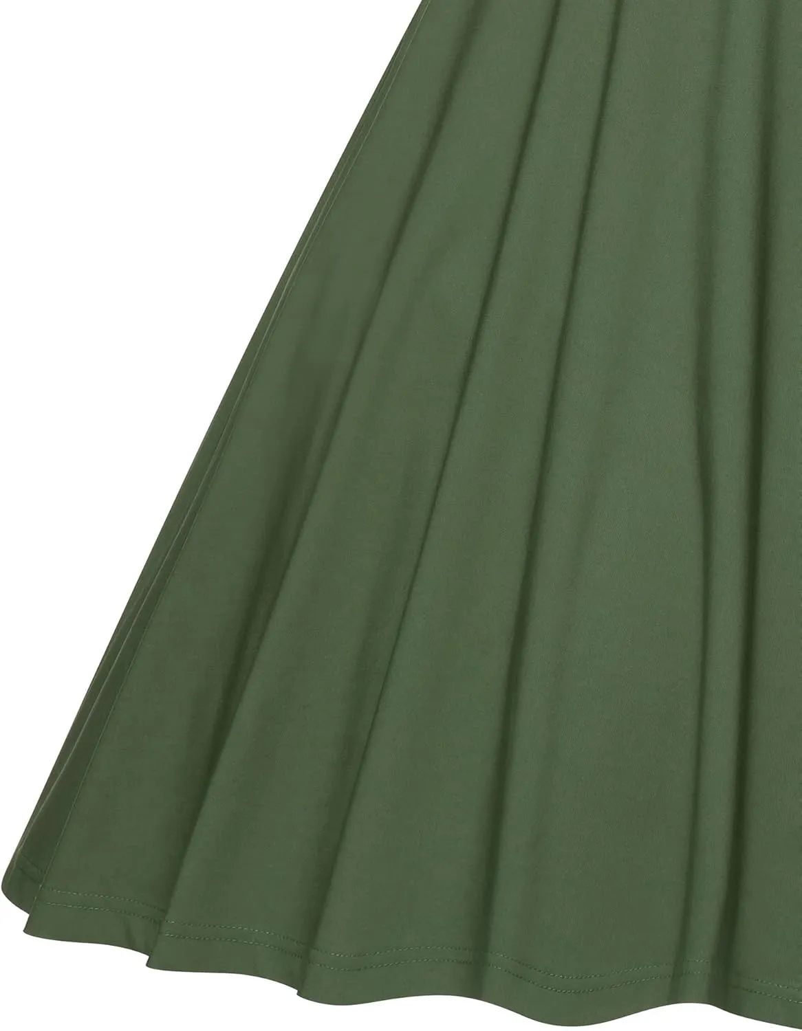 GownTown Women's 1950s Vintage Dresses Short Sleeves Cocktail Stretchy Party Dresses with Pocket