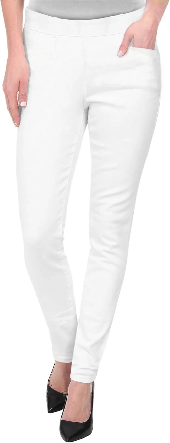 Hybrid & Company Super Comfy Stretch with Full Elastic Waist Pull On Millennium Twill Pant