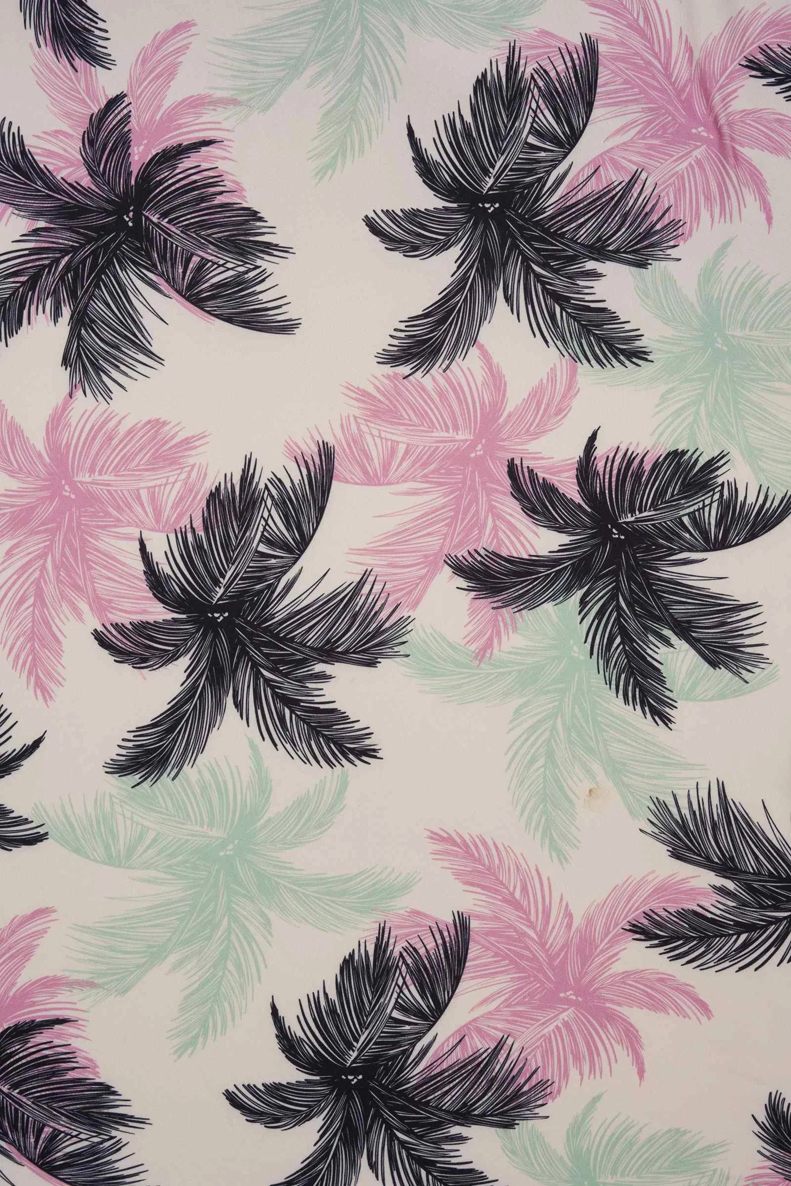 Janice Tropical Palm Tree Tea Dress