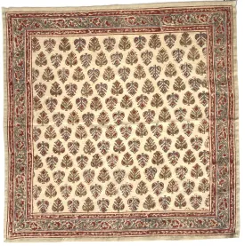 KK1413Kalamkari Cotton Bandana - Tulips Red (KK1413)