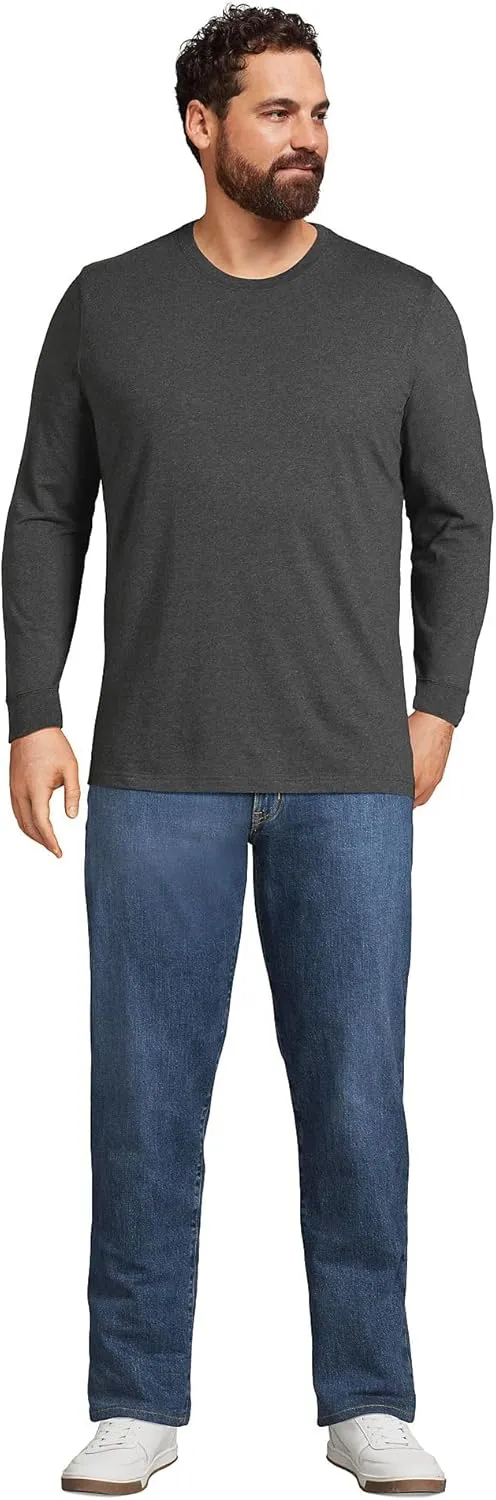 Lands' End Men's Super-T Long Sleeve T-Shirt