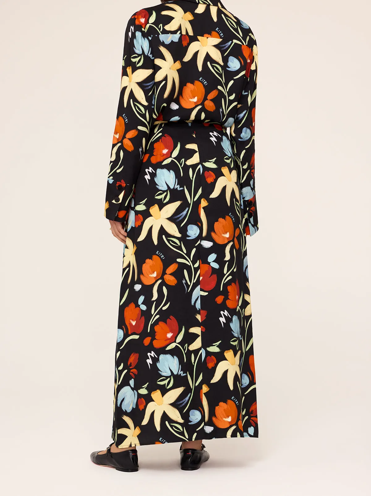 Mali Primary Floral Print Skirt