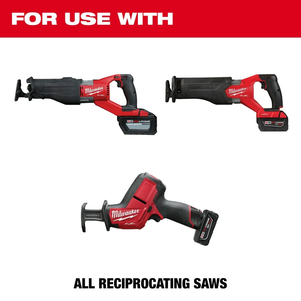 Milwaukee 48-00-5026 9" x 5 TPI Bi-Metal AX Super Sawzall Blade 5-Pack