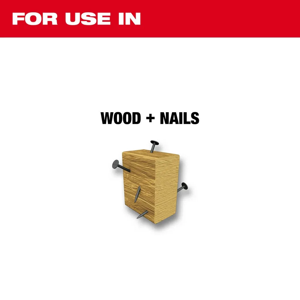 Milwaukee 48-00-5026 9" x 5 TPI Bi-Metal AX Super Sawzall Blade 5-Pack