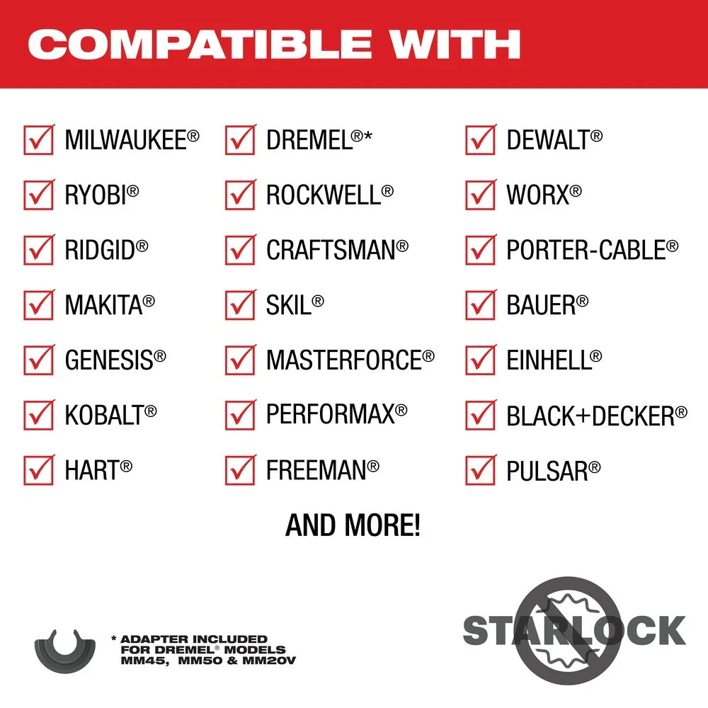 Milwaukee  49-25-1101 Milwaukee® OPEN-LOK™ 1-3/8" HCS WOOD BLADE 1PK