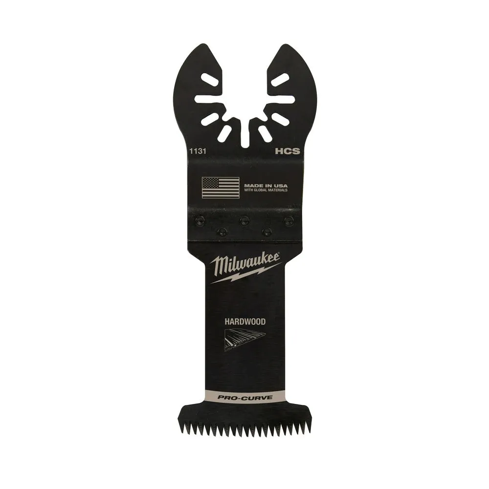 Milwaukee  49-25-1131 Milwaukee® OPEN-LOK™ 1-3/8" HCS JAPANESE TOOTH PRO-CURVE™ HARDWOOD BLADE 1PK