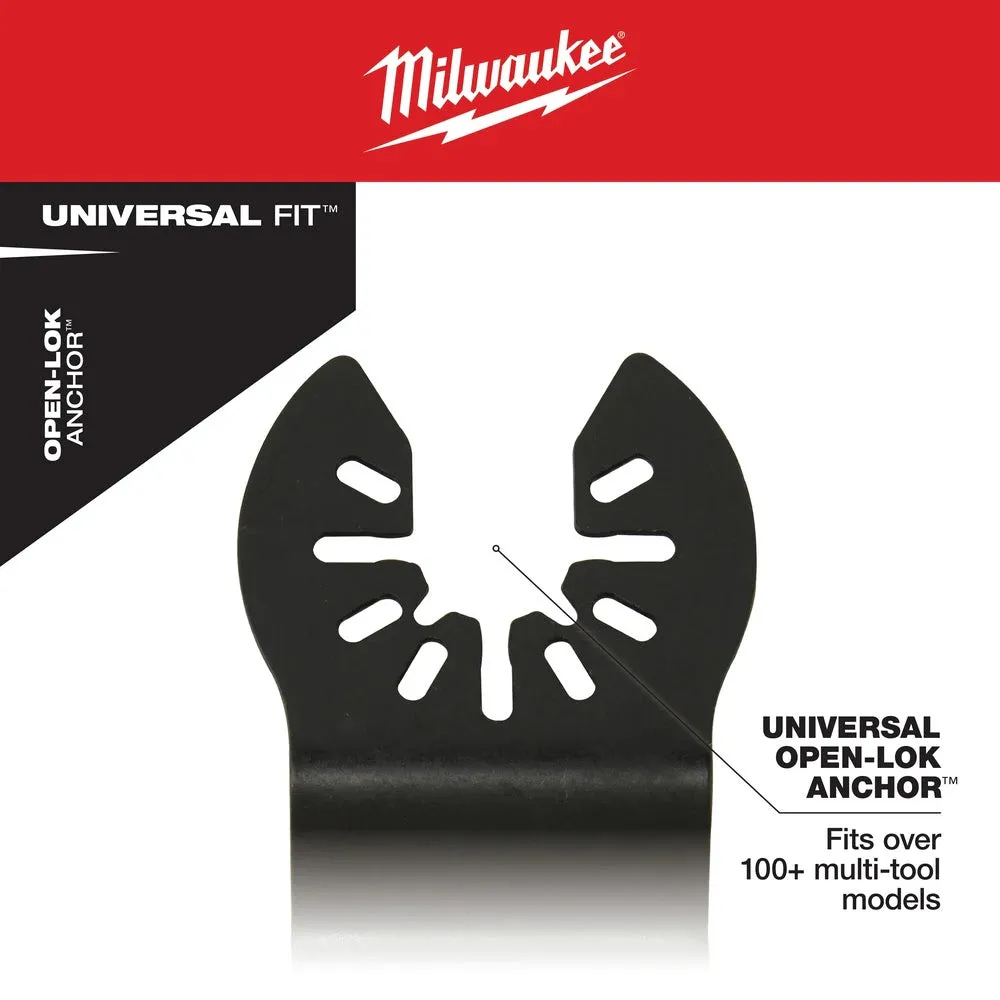 Milwaukee  49-25-1131 Milwaukee® OPEN-LOK™ 1-3/8" HCS JAPANESE TOOTH PRO-CURVE™ HARDWOOD BLADE 1PK