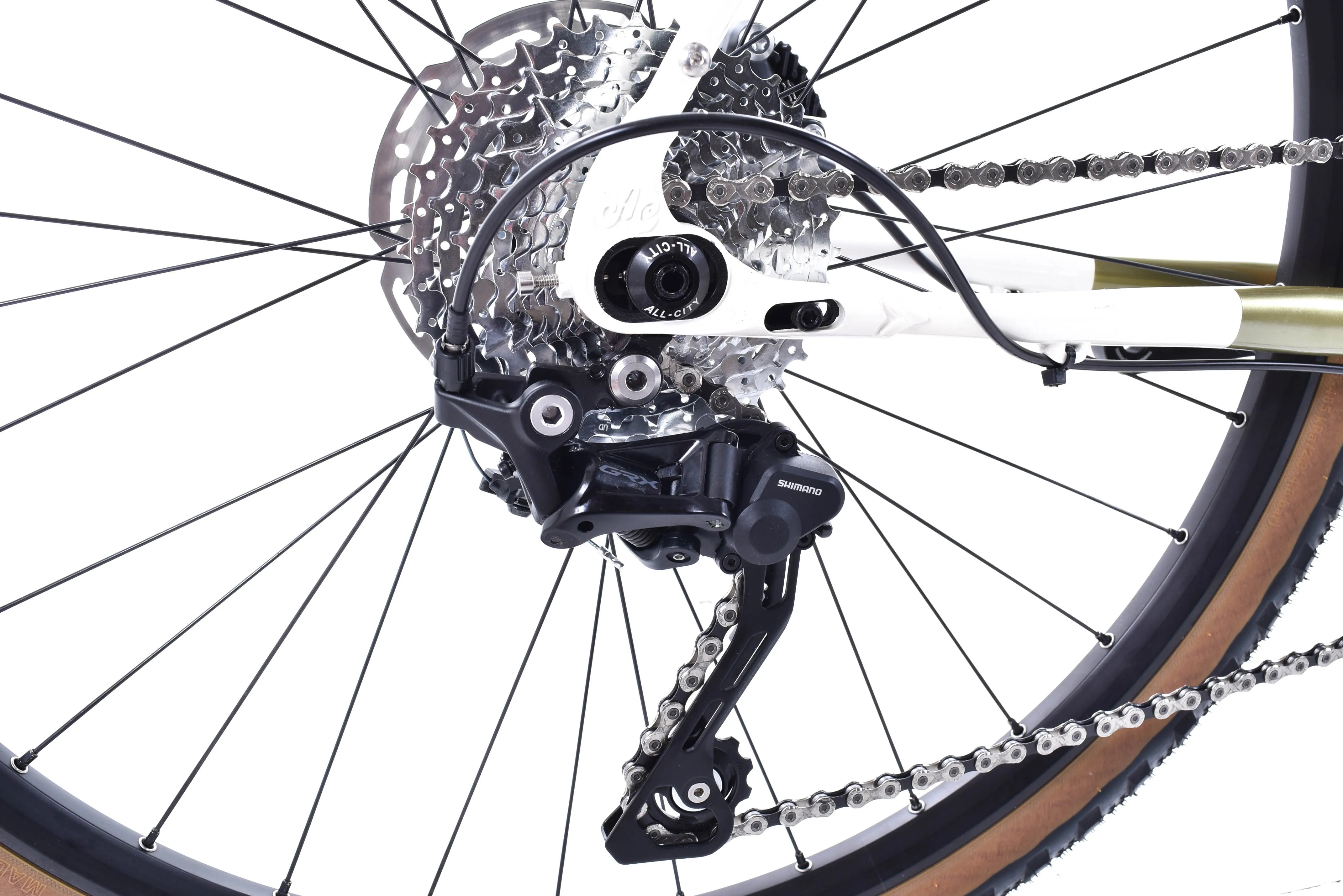 NEW All City Super Professional 55cm Steel Gravel Bike - Flash Basil - GRX - ATC Custom Build