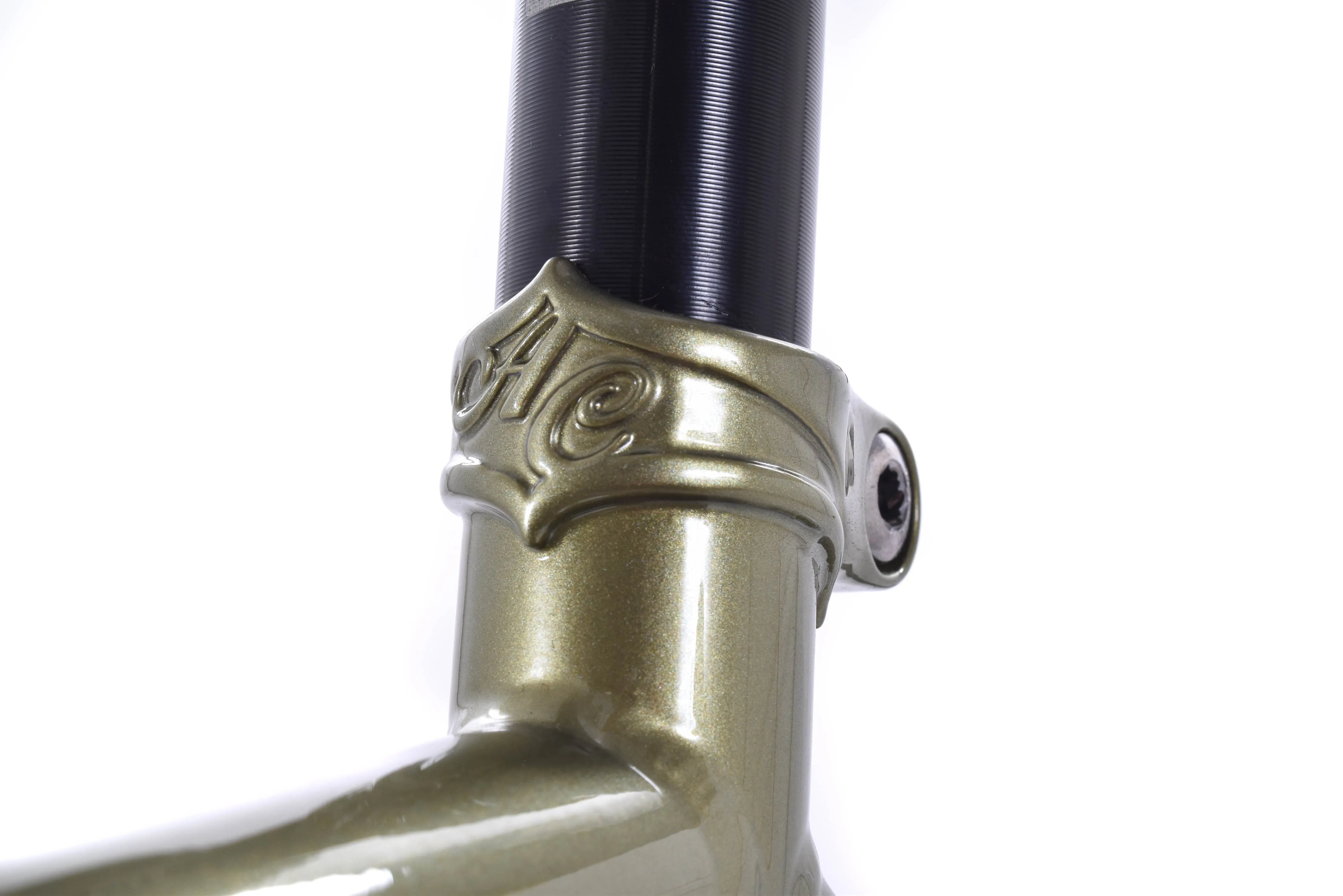NEW All City Super Professional 55cm Steel Gravel Bike - Flash Basil - GRX - ATC Custom Build