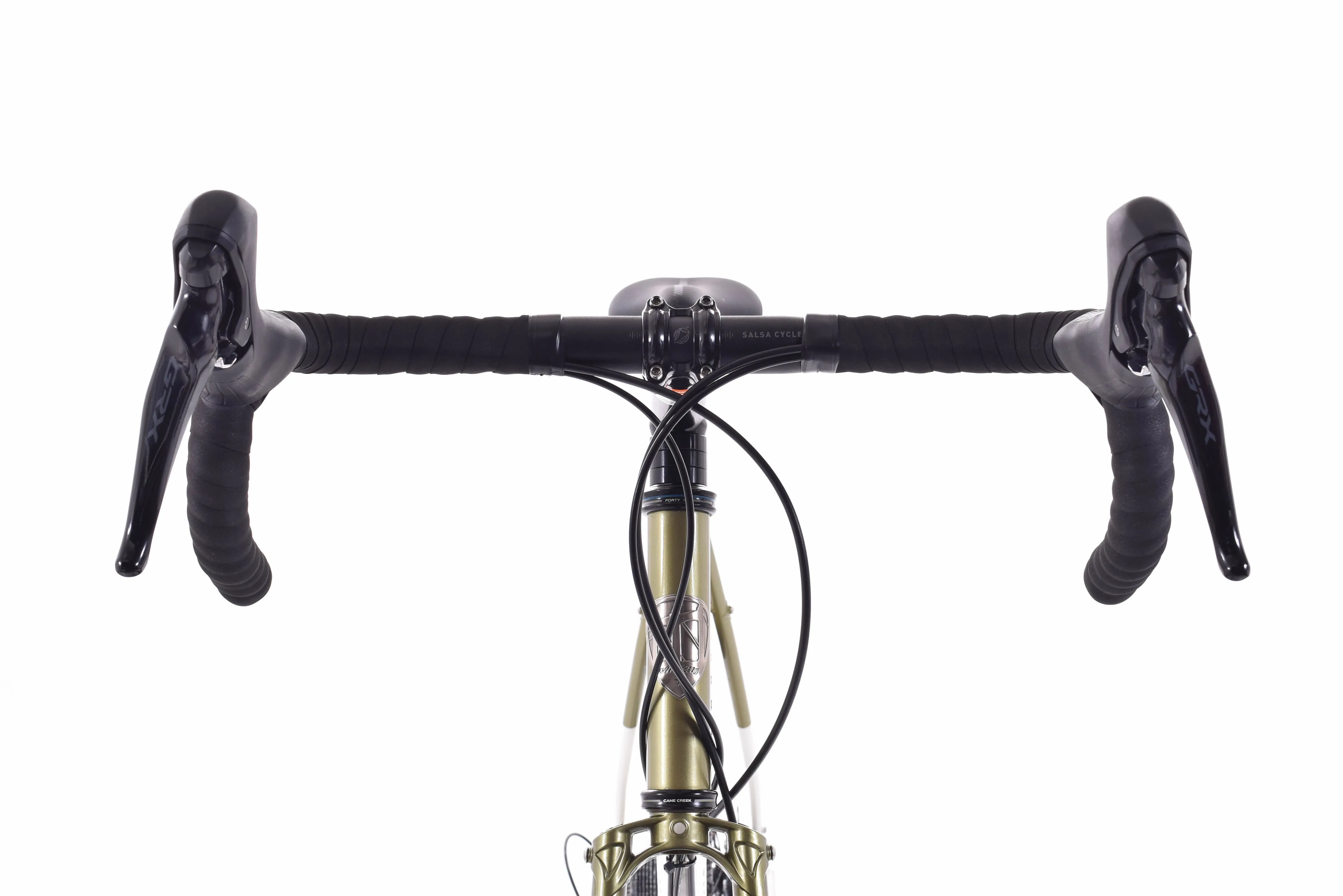 NEW All City Super Professional 55cm Steel Gravel Bike - Flash Basil - GRX - ATC Custom Build