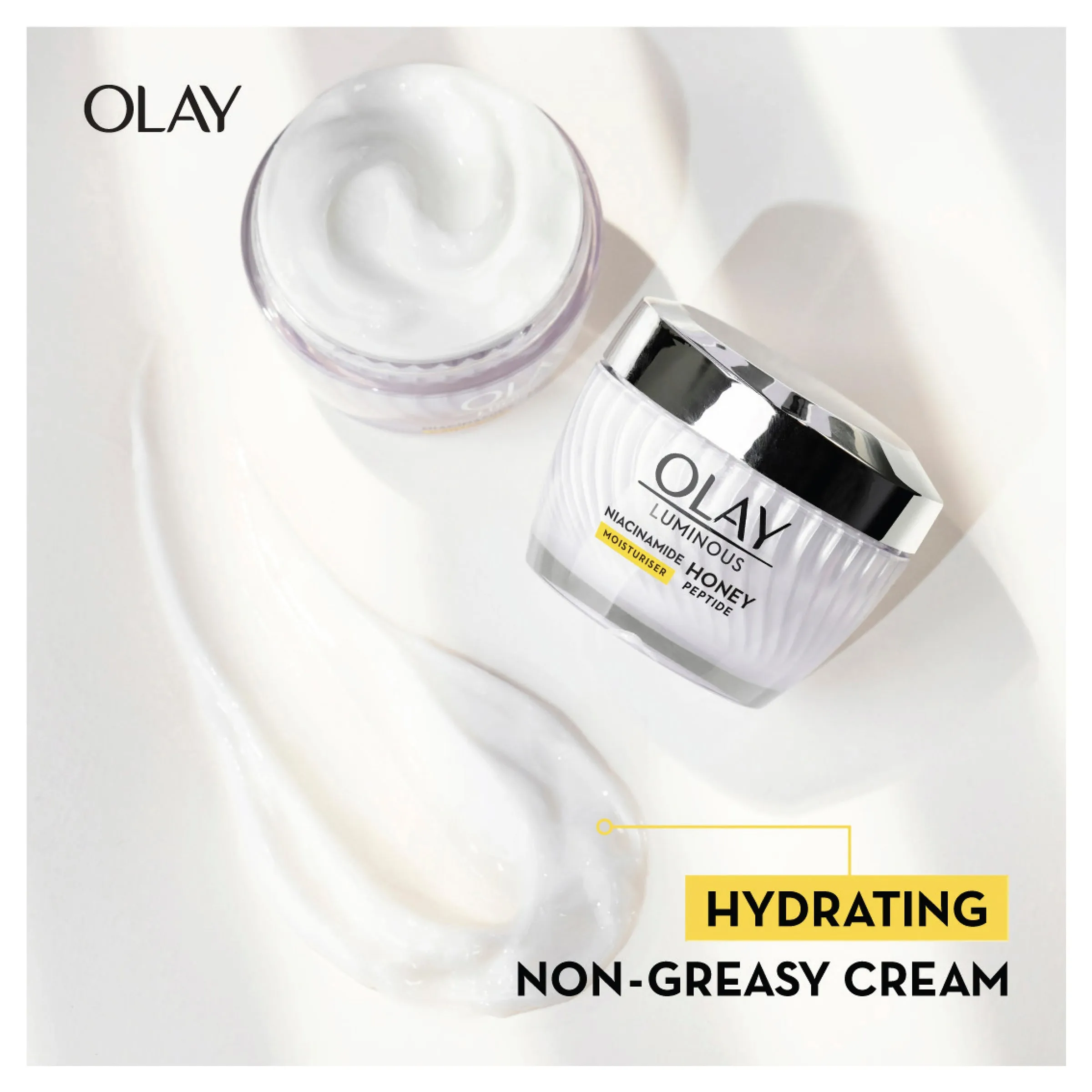 OLAY LUMINOUS NIACINAMIDE HONEY PEPTIDE CREAM 50G