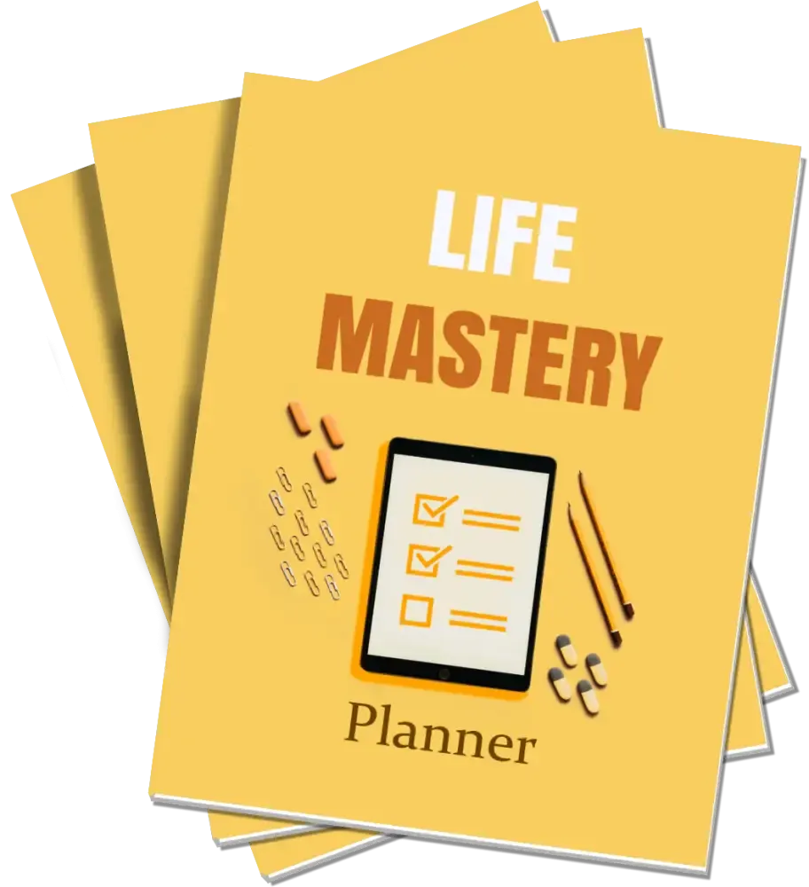 ON SALE - "Life Mastery" 365-Day Printable Planner with Private Label Rights