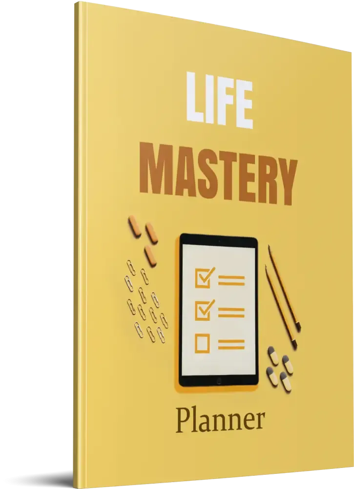 ON SALE - "Life Mastery" 365-Day Printable Planner with Private Label Rights