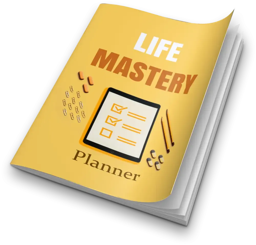ON SALE - "Life Mastery" 365-Day Printable Planner with Private Label Rights