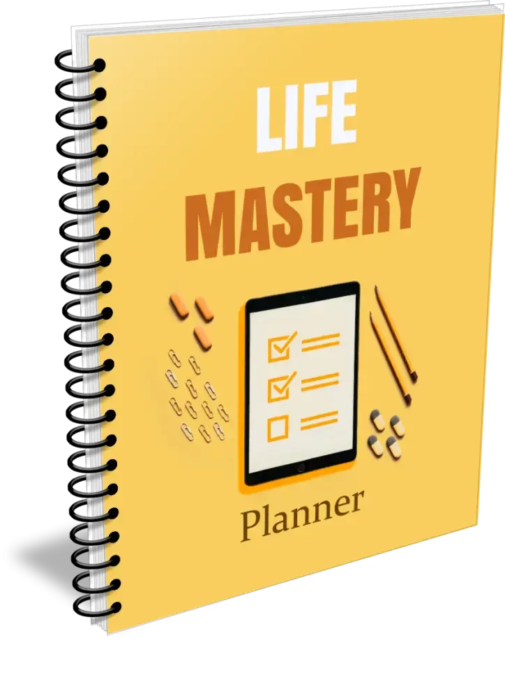 ON SALE - "Life Mastery" 365-Day Printable Planner with Private Label Rights