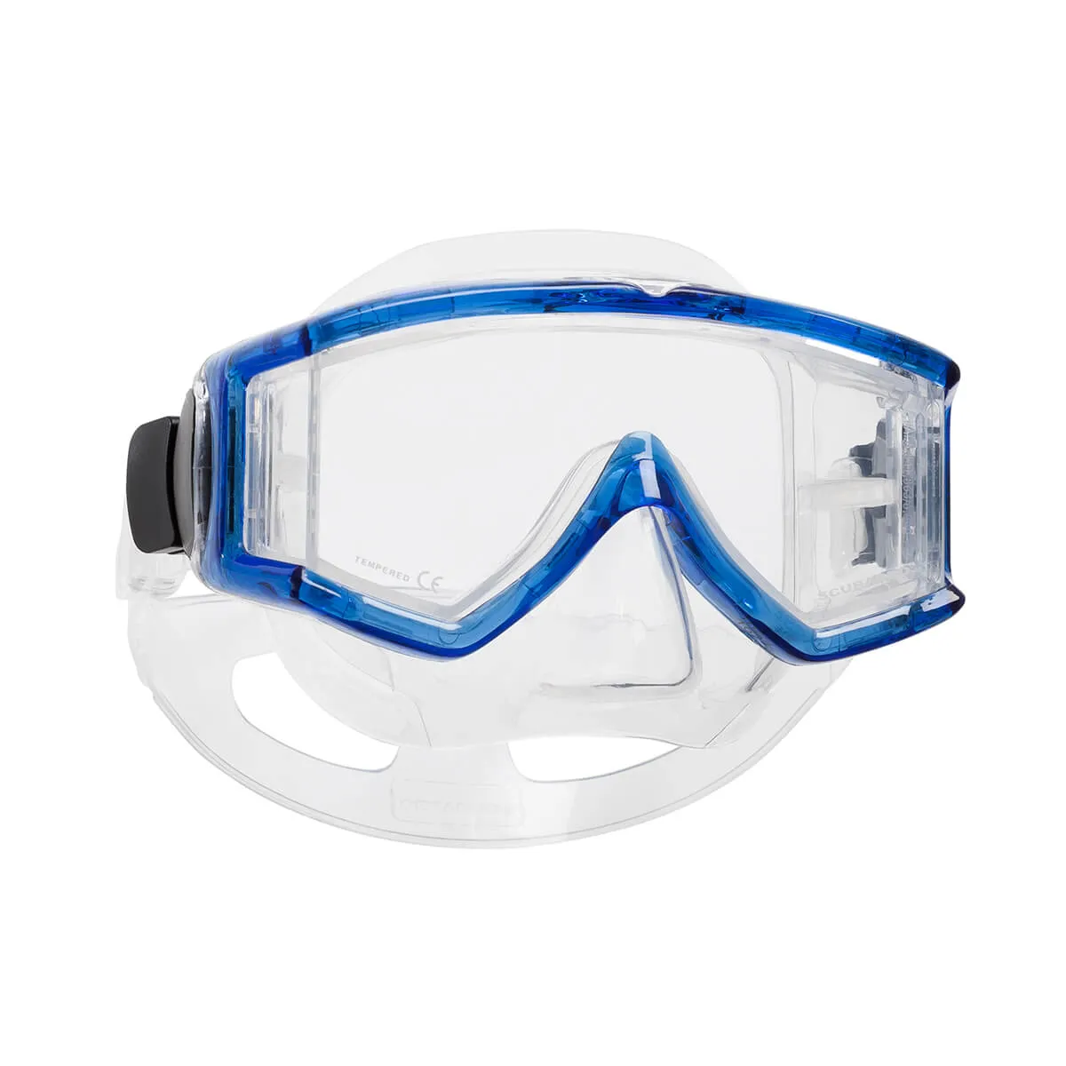 Open Box ScubaPro Sub Vu Mini Scuba Dive Mask-Blue