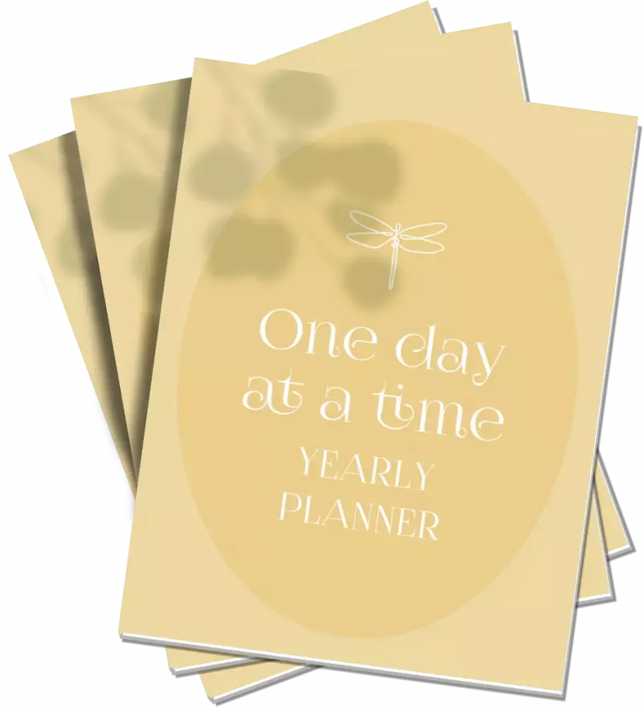 "One Day at a Time" 365-Day Printable Planner with Private Label Rights