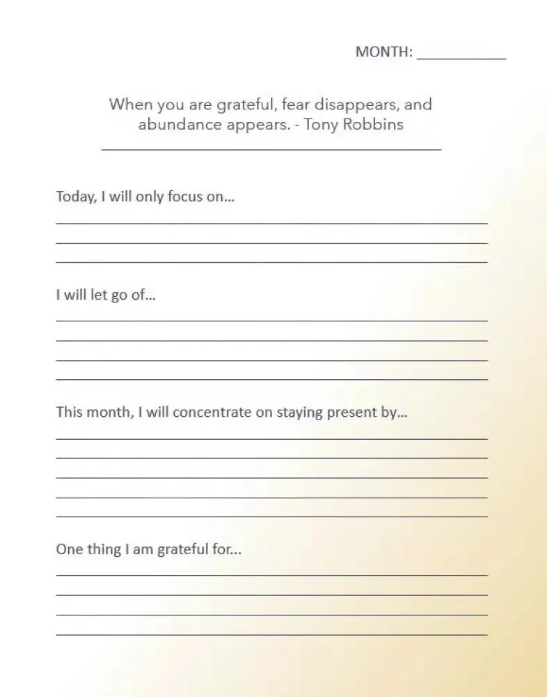 "One Day at a Time" 365-Day Printable Planner with Private Label Rights
