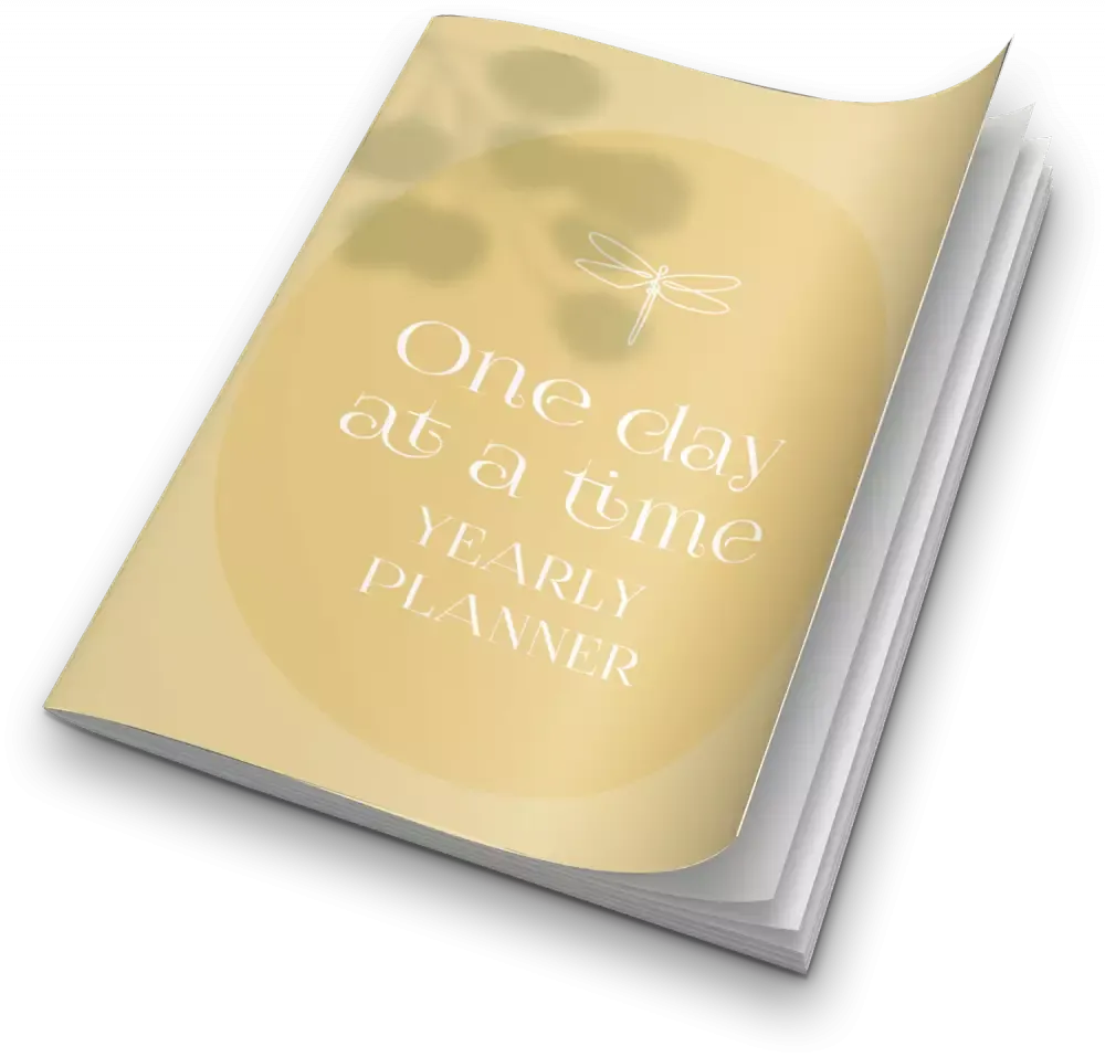 "One Day at a Time" 365-Day Printable Planner with Private Label Rights
