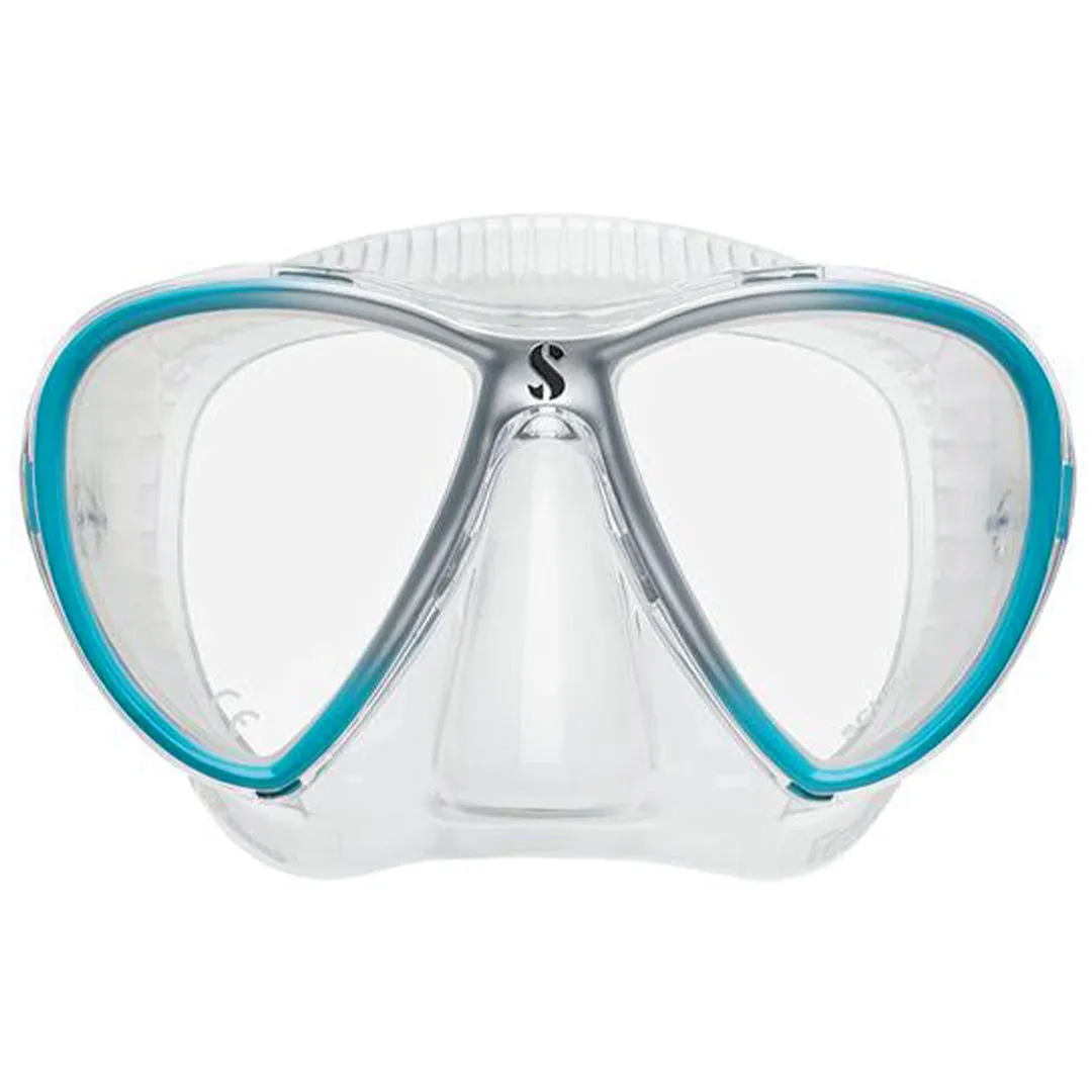 Scubapro Synergy Twin Lens Scuba Mask Clear / Turquoise