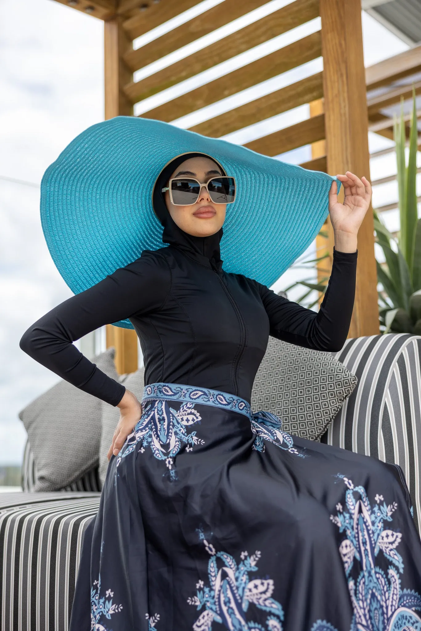 Vintage Wrap Skirt