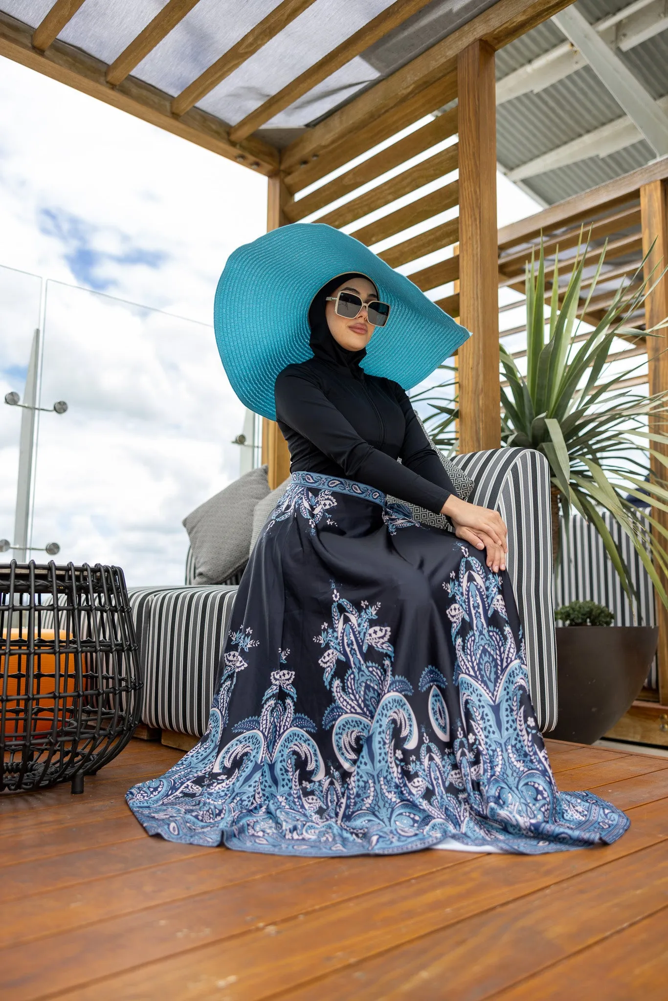 Vintage Wrap Skirt