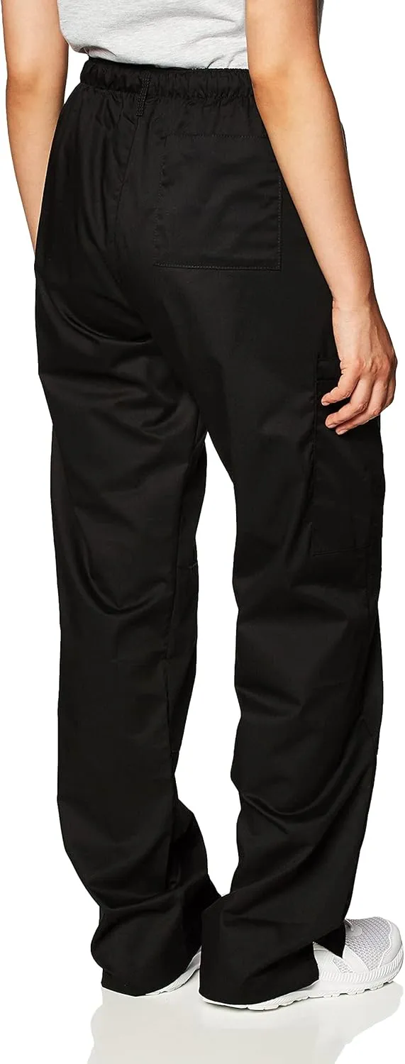 WonderWink Women's Petite-Plus-Size Wonderwork Straight Leg Cargo Scrub Pant